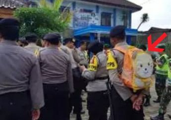 Mengenal Sosok Anak Polisi yang Minta Ayahnya Pakai Tas Lucu Saat Bertugas di Pilkada 2018