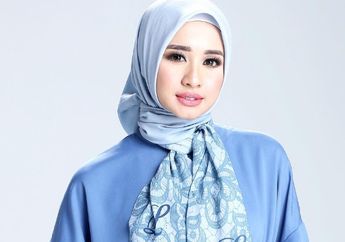 Cantiknya Penampilan Laudya Cynthia Bella dalam Busana Batik Saat Halal Bi Halal di Malaysia