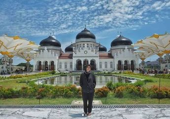 Berkunjung ke Museum Tsunami Aceh, Tantri Syalindri Rasakan Duka Bencana 2004 Silam