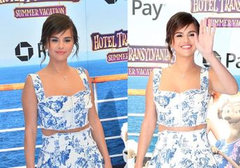 Hadir Dalam Premier Film Hotel Transylvania 3, Selena Gomez Tampil Memukau