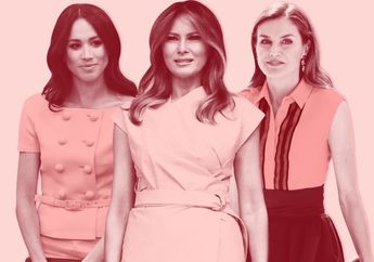 Alasan Menarik Mengapa Busana Warna Pink Dipilih Meghan Markle Hingga Melania Trump