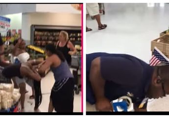 Berkelahi, Hair Extension Seorang Wanita Lepas dan Berhamburan