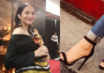Putri Marino yang Sedang Hamil Pakai High Heels ke Acara IMAA 2018, Kenali 4 Bahaya Sepatu Hak Tinggi Bagi Bumil