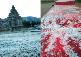 Sudah Seperti di Eropa, Wisata Dieng Mencapai Suhu 2 Derajat Celcius