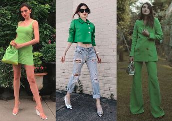 Deretan Warna Hijau yang Siap Geser Tren Millennials Pink di Kalangan Fashionista, Siap-Siap Tambah Isi Lemarimu!