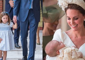 Kesopanan Putri Charlotte Curi Perhatian di Pembaptisan Pangeran Louis