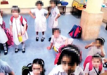 Diduga Belum Bayar Uang Sekolah,  50 Anak TK Dikunci Dibawah Tanah