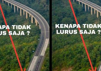 Viral Twit Jalan Berkelok Disebut Pemborosan, Kini Terkuak Alasan Sesungguhnya