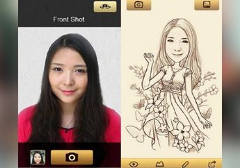 Waduh! 4 Aplikasi Smartphone Ini, Bikin Pelukis Karikartur Rindu Order