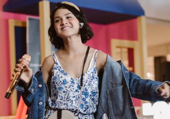 Penampilan Anggun Andien Aisyah dalam Balutan Embellishment Dress, Intip yuk!