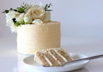 Resep Kue Lemon dengan Campuran Bunga Elderflower, Terlihat Cantik