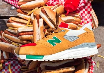 Kolaborasi New Balance dan J.Crew Luncurkan Sneakers Terbaru yang Mirip Hot Dog