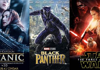 9 Film Dengan Pendapatan Tertinggi Sepanjang Masa, Cocok Ditonton Lagi di Akhir Pekan