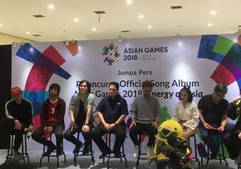 Ini Dia Album Asian Games 2018, Ada 13 Lagu, Keren-keren lagunya