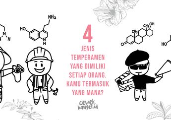 4 Jenis Temperamen yang Dimiliki Setiap Orang. Kamu yang Mana?