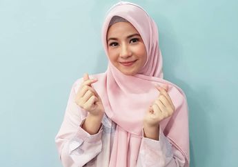 Intip Penampilan Imut Natasha Rizky dalam Balutan Gamis Floral yang Menggemaskan!