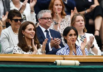 Tak Hanya Kate Middleton dan Meghan Markle, Deretan Seleb ini Juga Tampil Modis Saat Nonton Wimbledon 2018