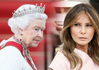 Berkunjung ke Inggris, Ibu Negara AS Melania Trump Dapat Hadiah Parfum