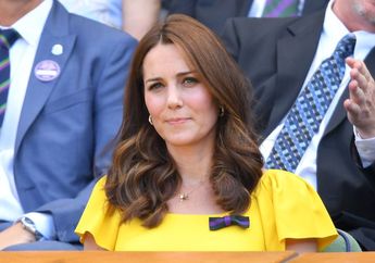 Kenakan Dress Rancangan Dolce&Gabbana di Final Wimbledon 2018, Kate Middleton Terinspirasi Gaya Busana Sang Adik Ipar?