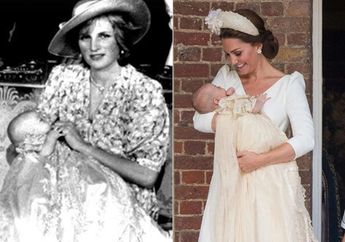 4 Potret Pembaptisan Anggota Kerajaan Dari Masa ke Masa, Gaunnya Sama!