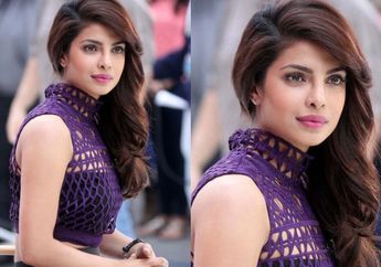 Palazzo Pants Motif Polkadot Jadi Pilihan Priyanka Chopra Saat Kencan dengan Nick Jonas