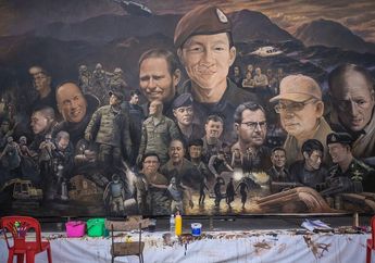 Mural Berjudul 'The Heroes' Dibuat Untuk Mengenang Aksi Penyelamatan Terhadap 12 Bocah yang Terjebak di Gua Thailand