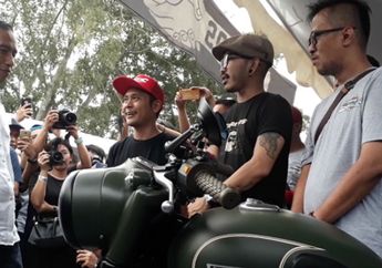 Matab! Presiden Jokowi Tengok Lapekers, di OTOBURSA Tumplek Blek 2018