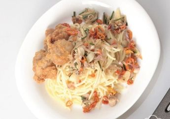 Lezatnya Spageti Ayam Crispy Sambal Matah, Menu yang Menggoda