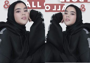 Gaya Fashion Hijab Sporty ala Sivia Azizah dengan Kemeja Kotak-Kotak, Bisa Dicontek nih!