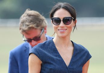 Dukung Pangeran Harry di Sentebale Polo Cup, Meghan Markle Tampil a la Lady Diana