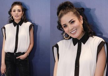 Intip yuk Penampilan Nindy Ayunda Mengenakan Busana Berwarna Pastel, Cantik Banget!