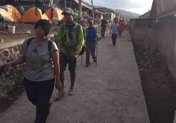 3 Pendaki Rinjani, 2 Porter, dan Satu Jenazah Akan Dievakuasi Pagi Ini