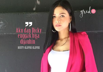 Ternyata Begini Hubungan Hesty Klepek Klepek dengan Dicky SM*SH