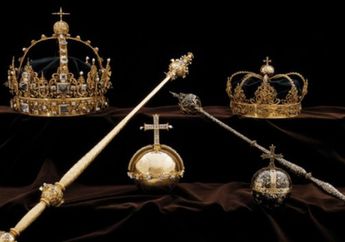 Mahkota Kerajaan Swedia Dicuri, Pelaku Kabur Pakai Kapal Motor