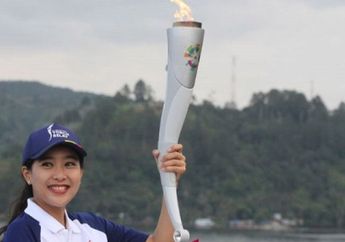 Bawa Obor Asian Games 2018, Olivia Zalianty Pilih Danau Toba