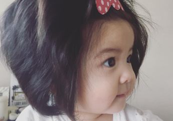 Baru Berusia 7 Bulan, Bayi Asal jepang Ini Punya Rambut yang Super Lebat loh!