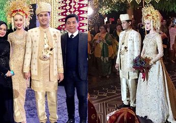 7 Foto Lengkap Pernikahan Panji Trihatmodjo dan Varsha Strauss dalam Adat Minang
