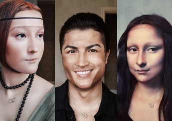 Makeup Mirip Lukisan Mona Lisa Vlogger Cantik Ini Curi Perhatian Publik