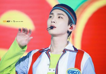 Foto Tanpa Editan Key SHINee di Korea Music Festival 2018 Buat Kagum Penggemar, Kenapa ya?