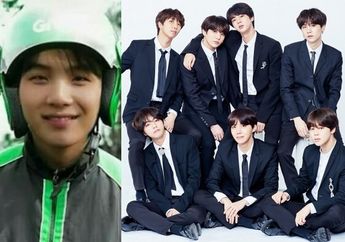 Fans BTS Edit Foto para Member Jadi Driver Ojek Online, Netizen: Mas Agus Cocok Uyy