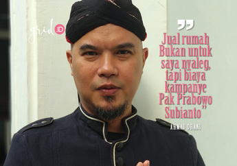 Wow! Ahmad Dhani Jual Rumah Untuk Biayai Kampanye Prabowo...