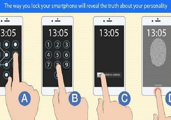 Yuk Kenali 4 Kepribadian Seseorang Dari Cara Mengunci layar Ponsel