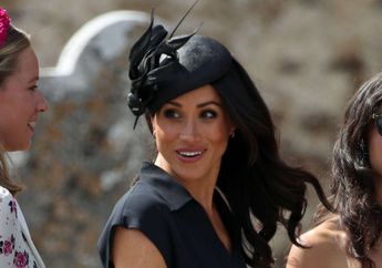 Di Upacara Pernikahan Sahabat Pangeran Harry, Meghan Markle Kenakan Kacamata Hitam Berlapis Emas 22 Karat