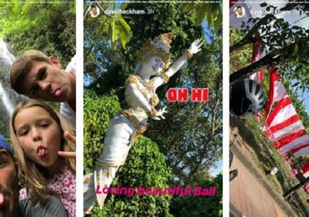 Liburan Saat Lombok dan Bali Diguncang Gempa, David Beckham Sekeluarga Mengungsi ke Pulau Sumba