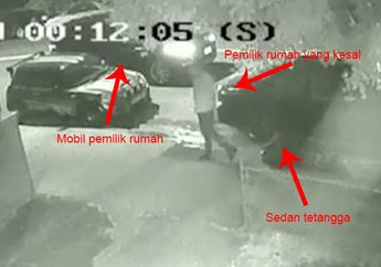 Gokil! Parkir Mobil di Depan Rumah Tetangga, Lihat Deh Akibatnya 