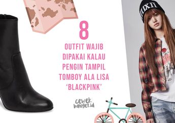 8 Outfit Wajib Dipakai Kalau Pengin Tampil Tomboy ala Lisa BLACKPINK