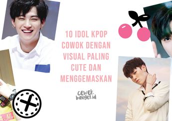 10 Idol Kpop Cowok dengan Visual Paling Cute dan Menggemaskan