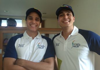 Perasaan Marcell dan Mischa Chandrawinata Setelah Sukses Bawa Obor Asian Games 2018