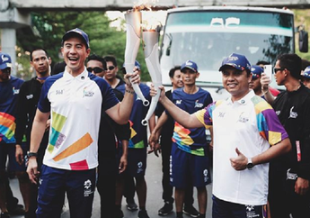 Cerita Daniel Mananta yang Bawa Obor di Kirab Obor Asian Games 2018
