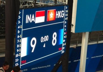 Gokil! Indonesia Unggul 9:8 dari Hong Kong di Cabang Polo Akuatik